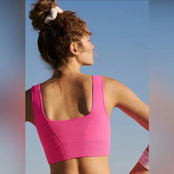 Free People Good Karma Square-Neck Bra