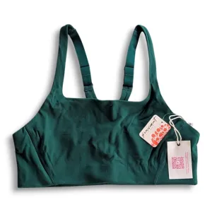 Free People X Hatch Maternity Square Neck Sports Bra Garden Green Sz S NWT