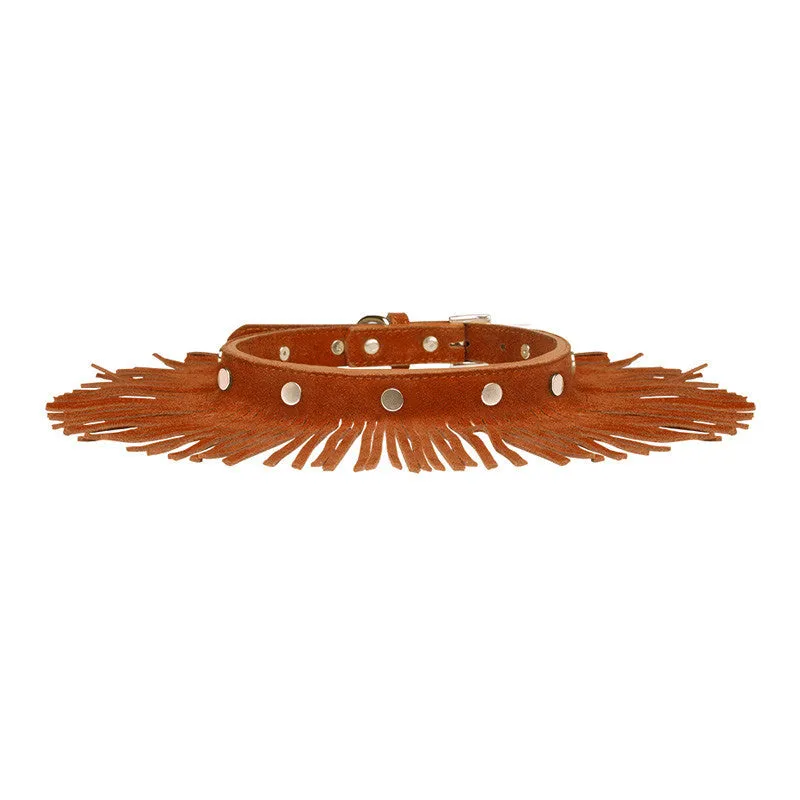 Fringe Dog Collar