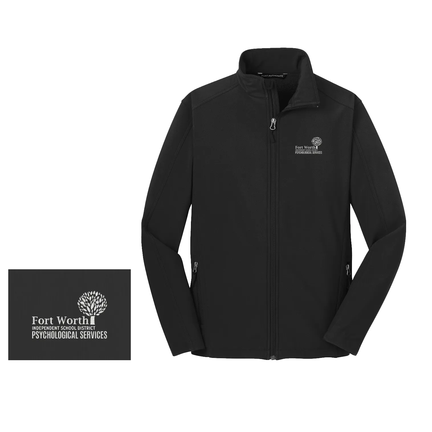 FWISD Psych Services Men's Soft Shell Jacket