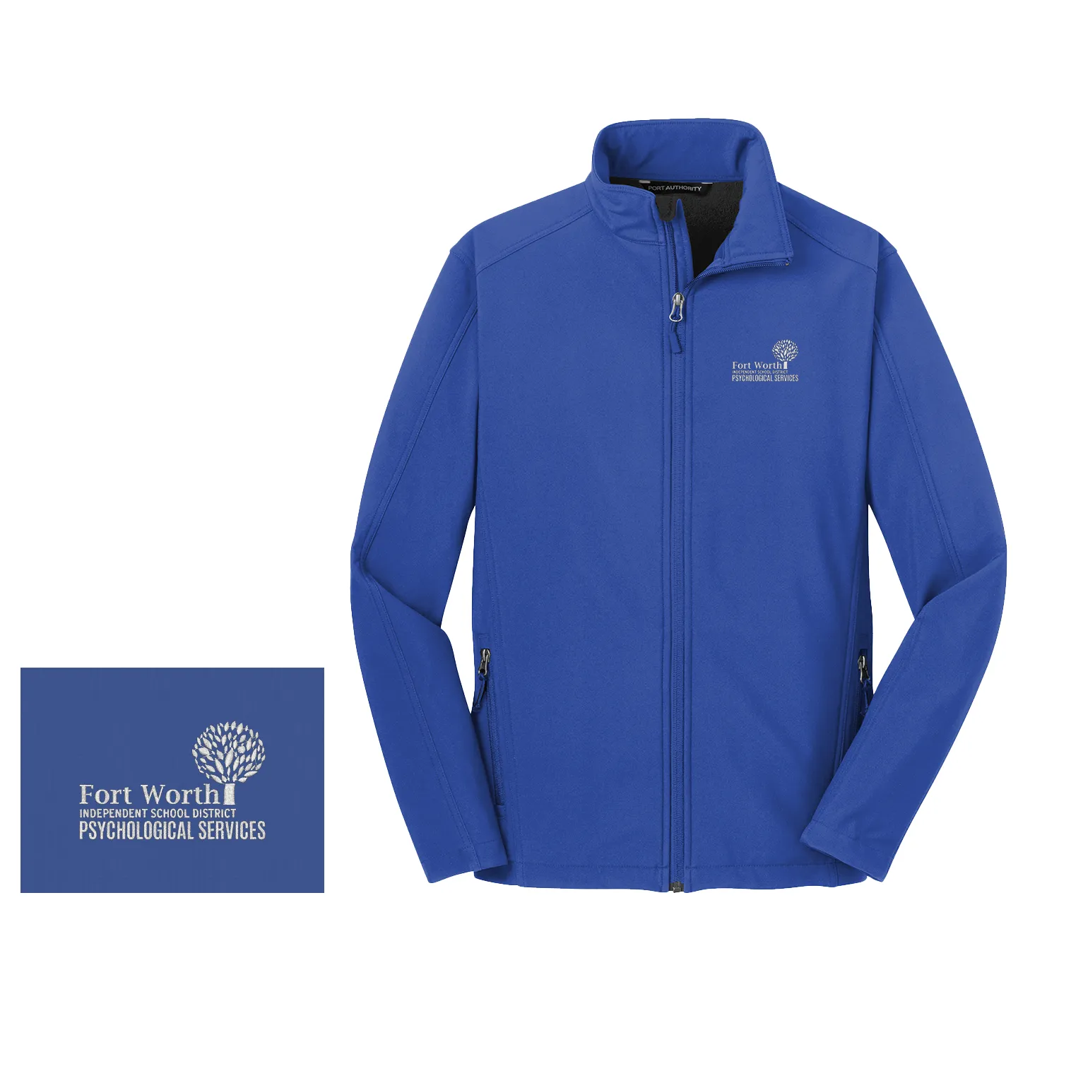 FWISD Psych Services Men's Soft Shell Jacket