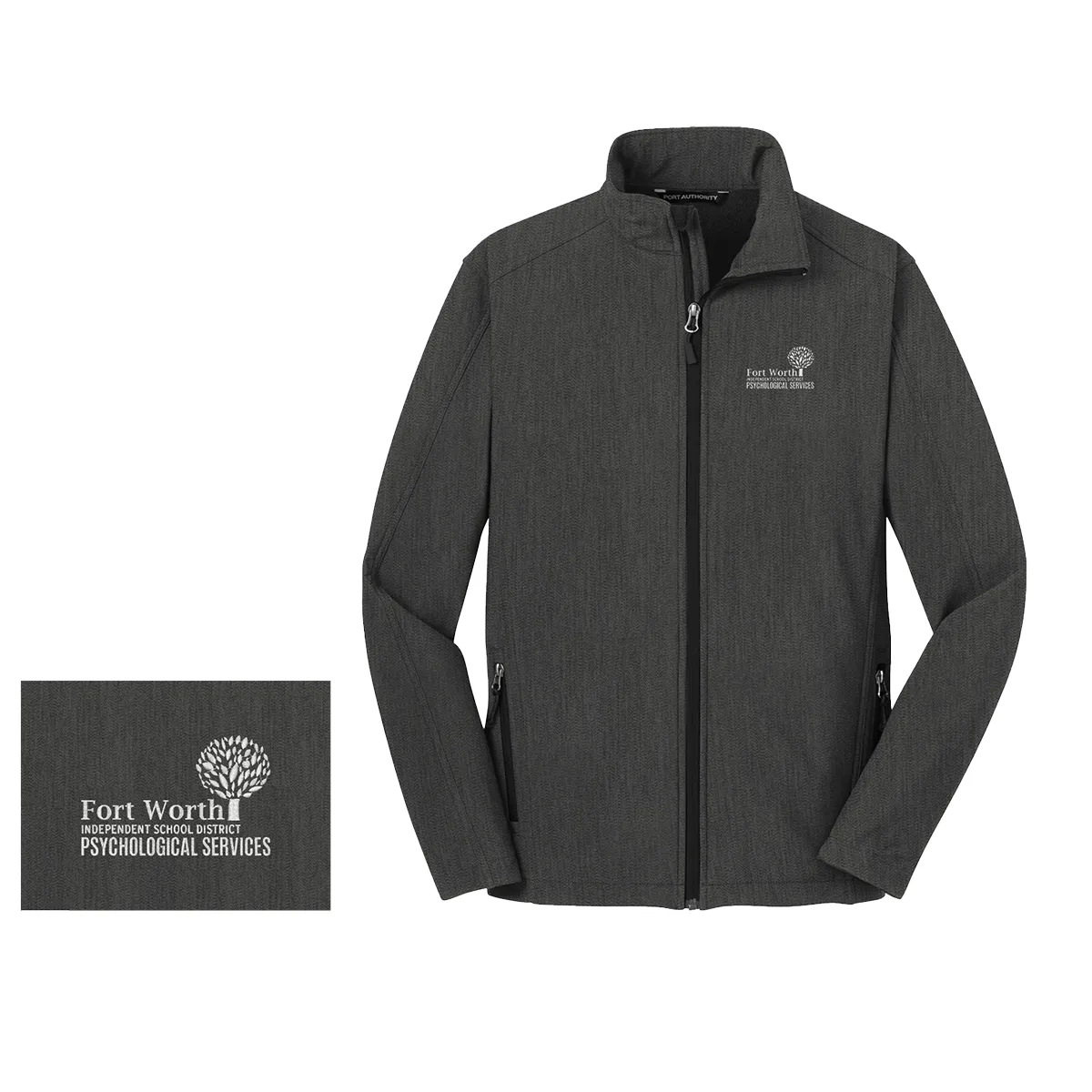 FWISD Psych Services Men's Soft Shell Jacket