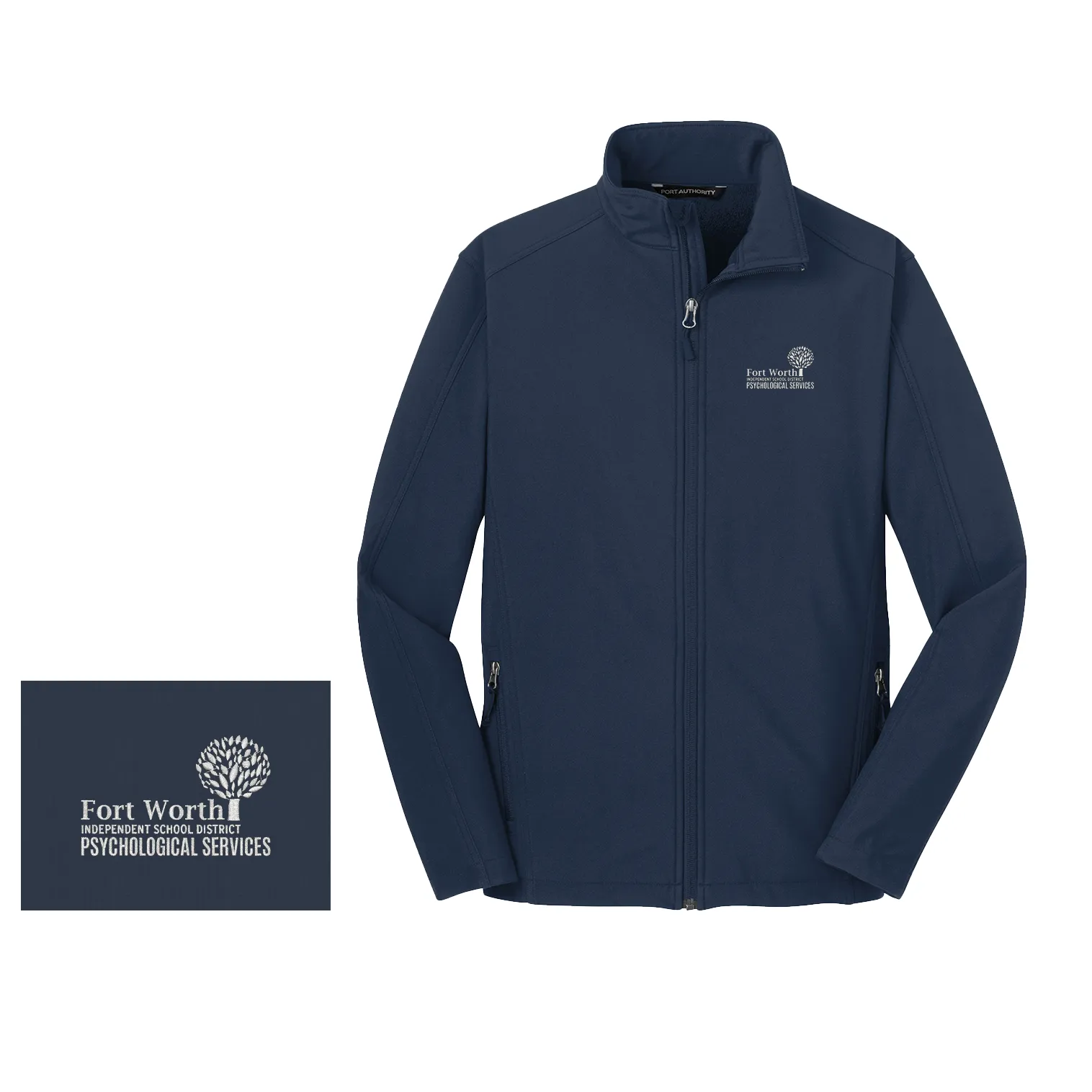 FWISD Psych Services Men's Soft Shell Jacket