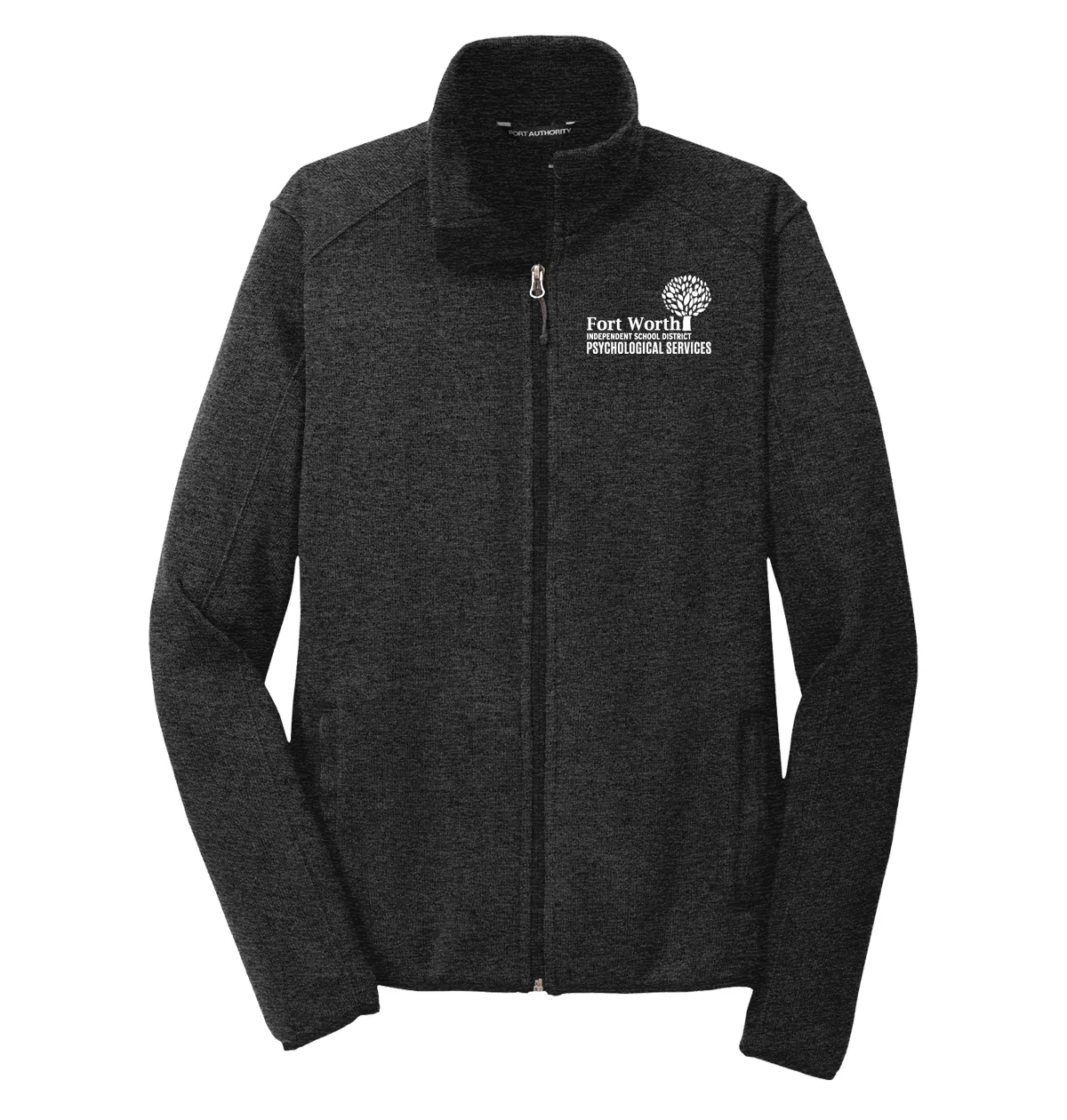 FWISD Psych Services Sweater Fleece Jacket