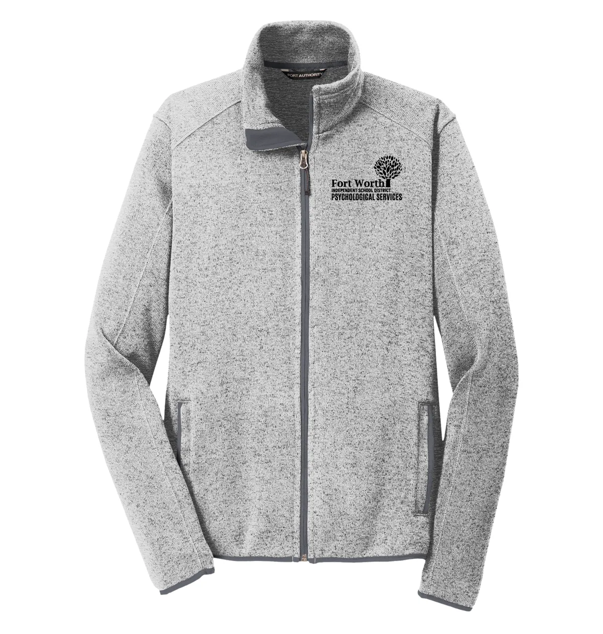 FWISD Psych Services Sweater Fleece Jacket
