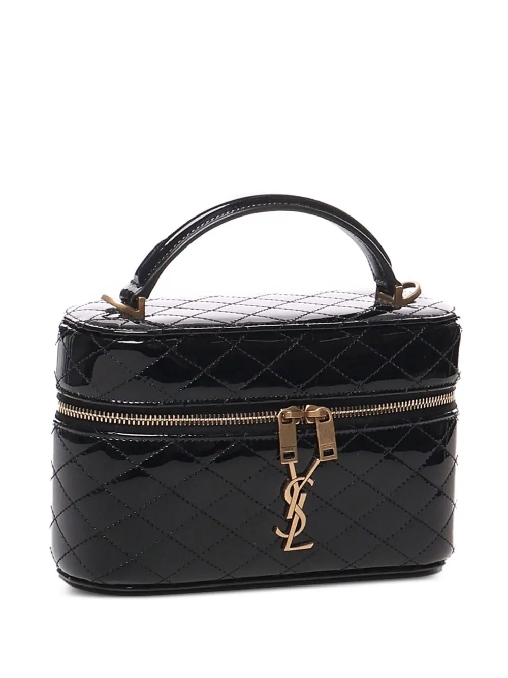 Gaby leather vanity case
