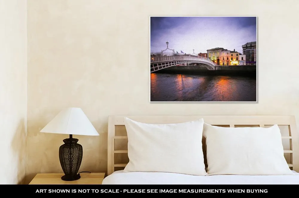 Gallery Wrapped Canvas, Hapenny Bridge Dublin
