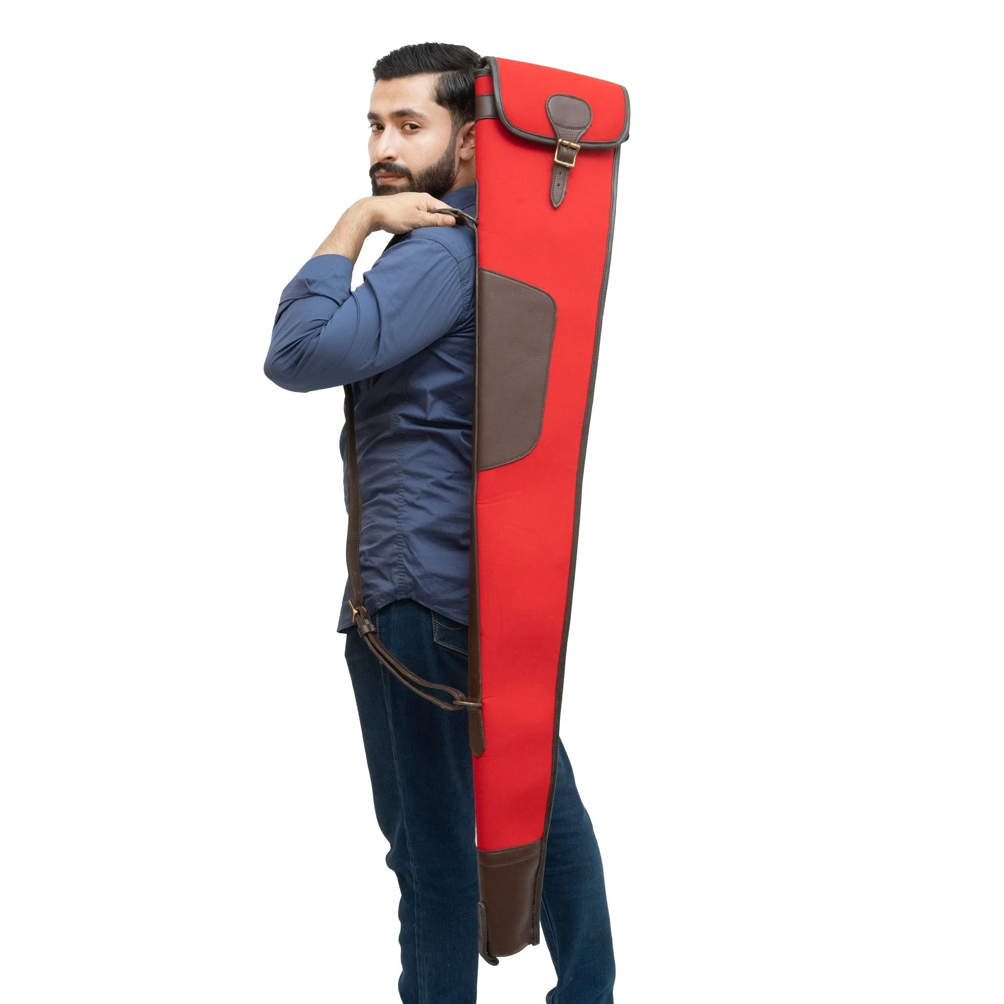 Genuine Shotgun Canvas Case With Thick Fleece Wool Lining