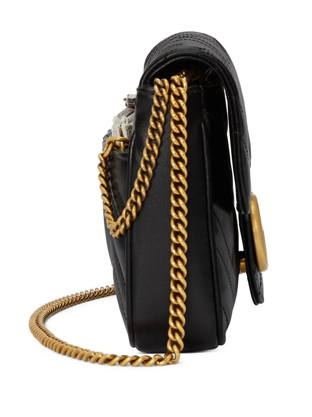Gg marmont leather mini bag