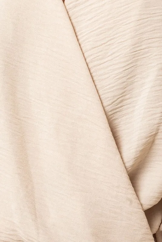 Gilli L/S Surplice Shoulder Shirring Top