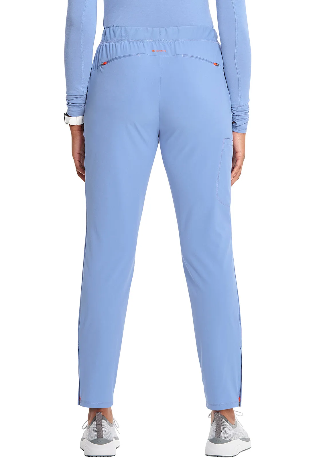 GNR8 IN120A Mid Rise Pull-on Tapered Leg Cargo Pants Ciel