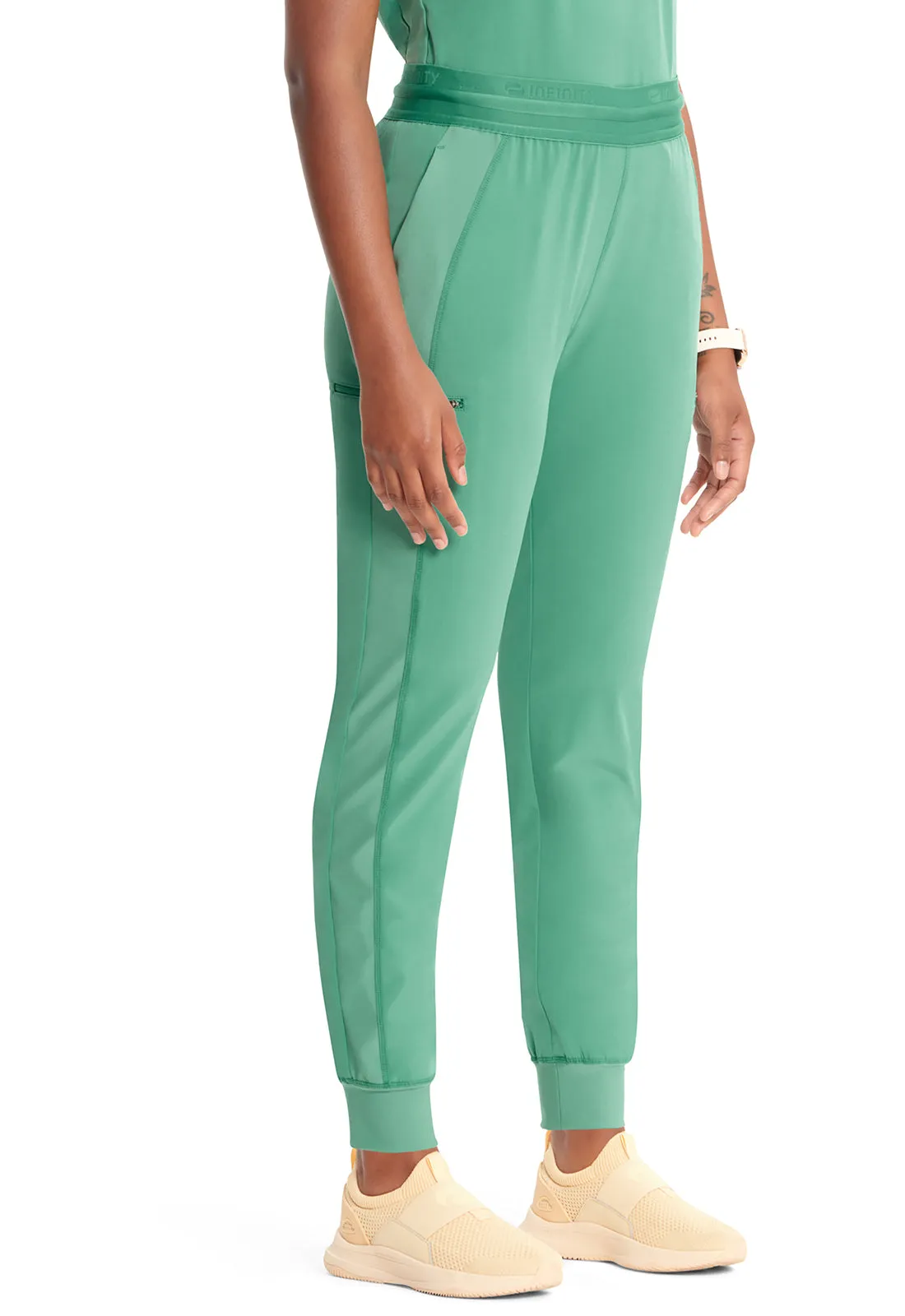 GNR8 IN122A Mid Rise Jogger Matcha Latte