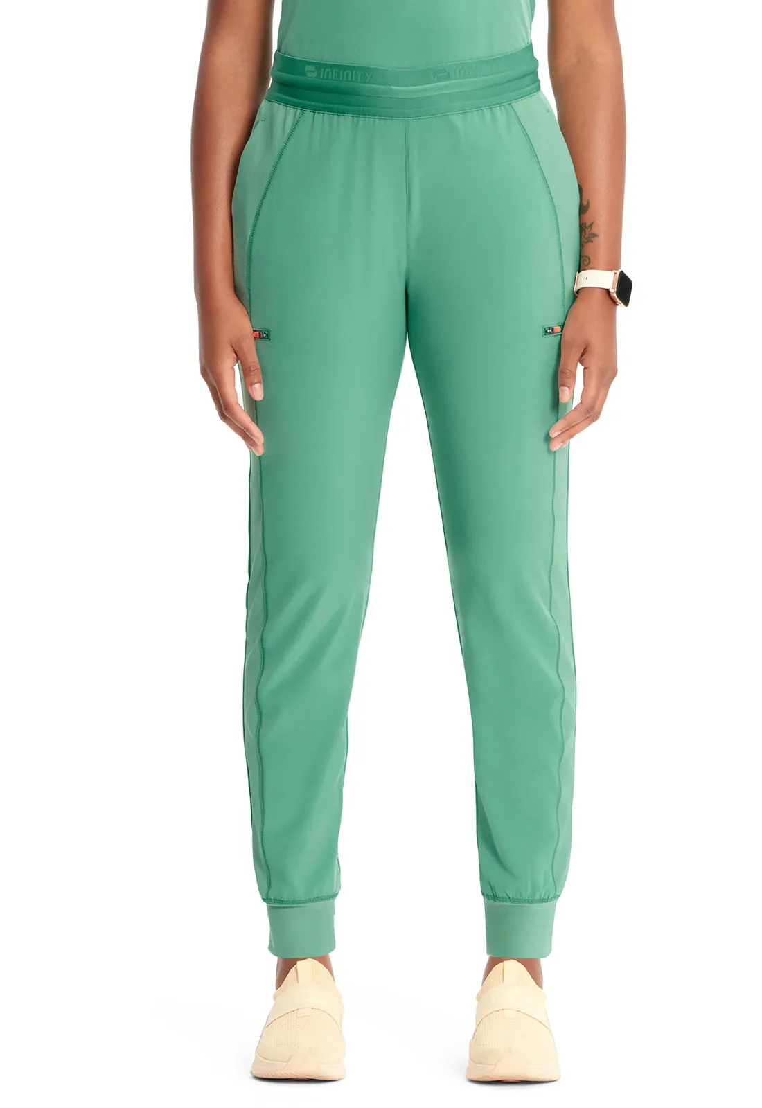 GNR8 IN122A Mid Rise Jogger Matcha Latte