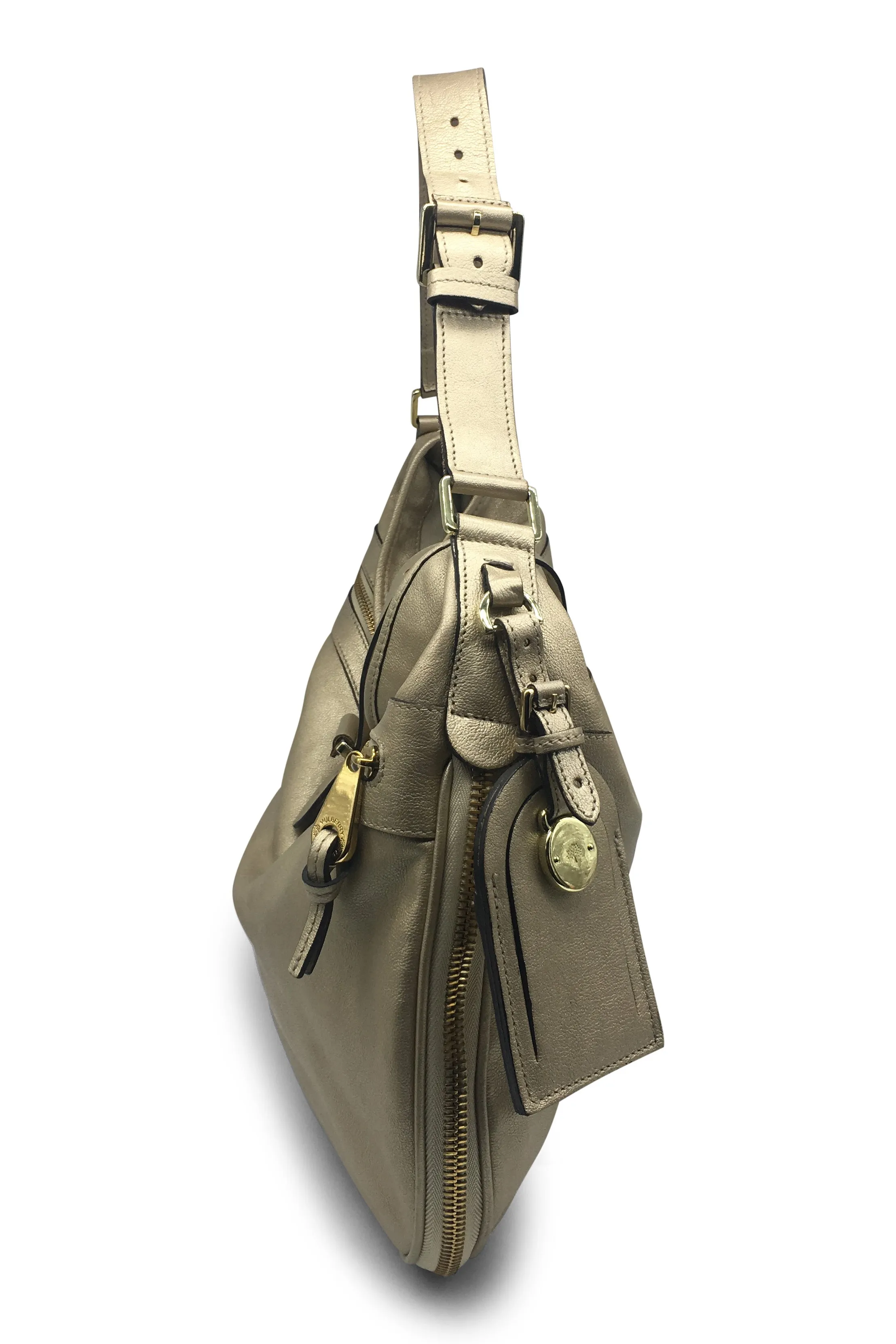 Gold Hobo Bag