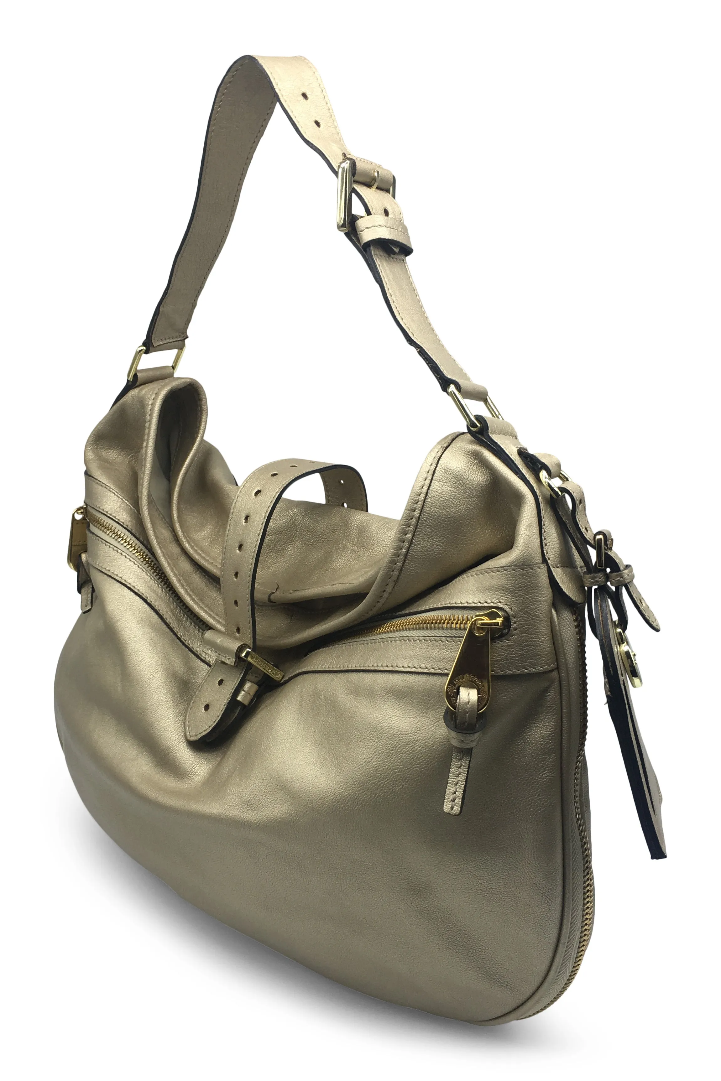 Gold Hobo Bag