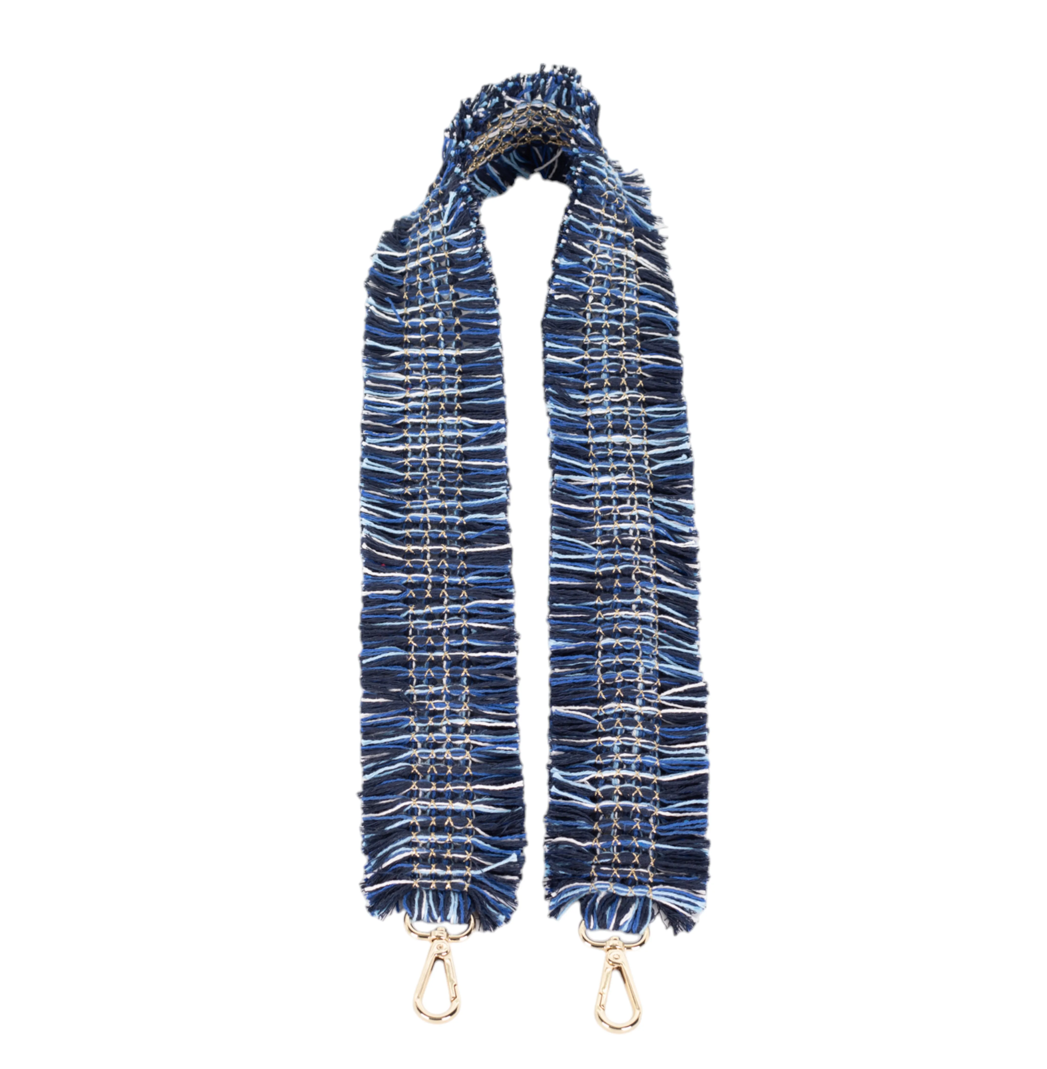 Gossypium Strap #2 - Blue & Buttercream