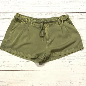 Green Drawstring Shorts