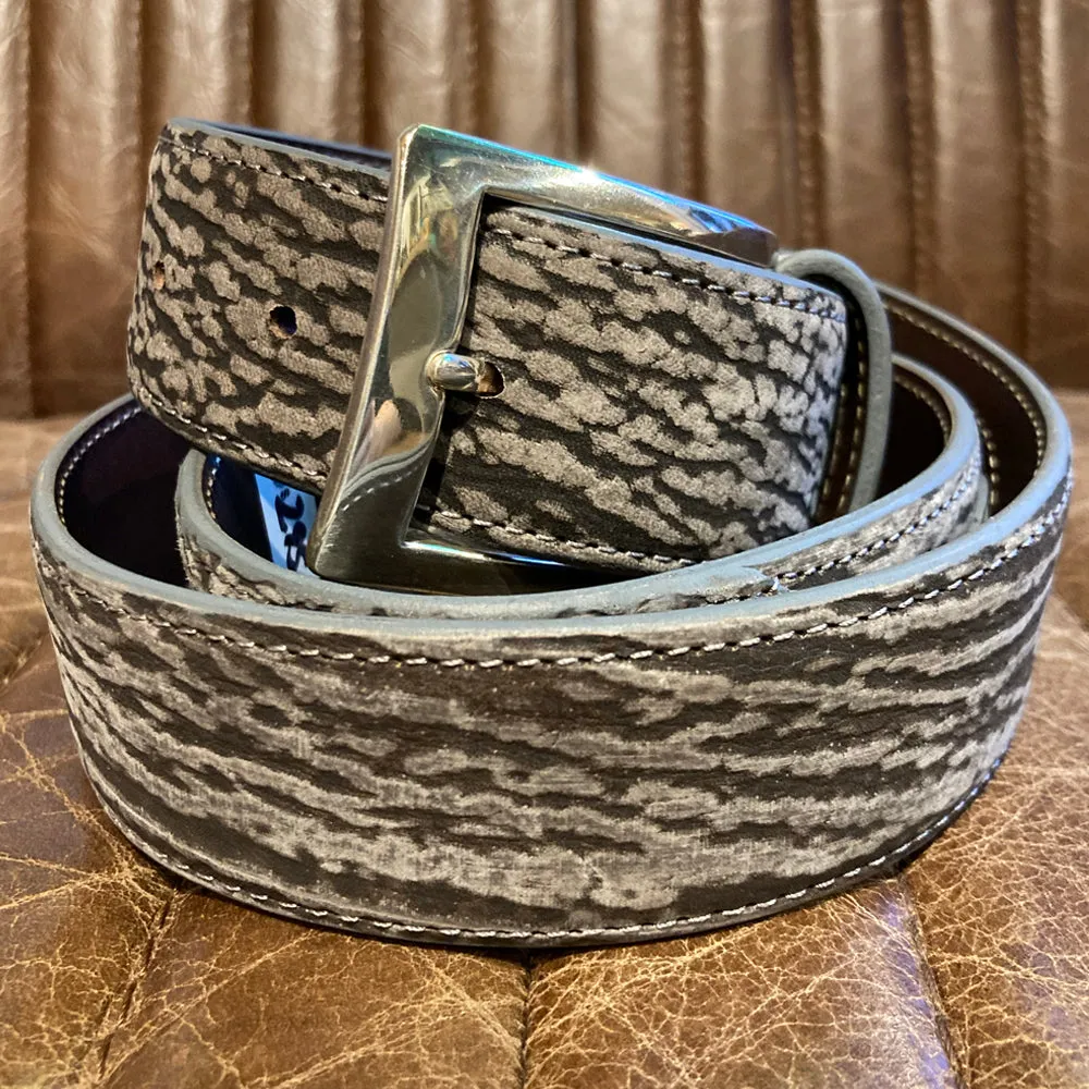 Grey Sanded Shark Belt
