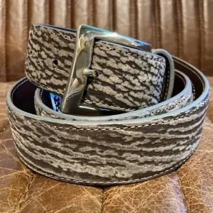 Grey Sanded Shark Belt