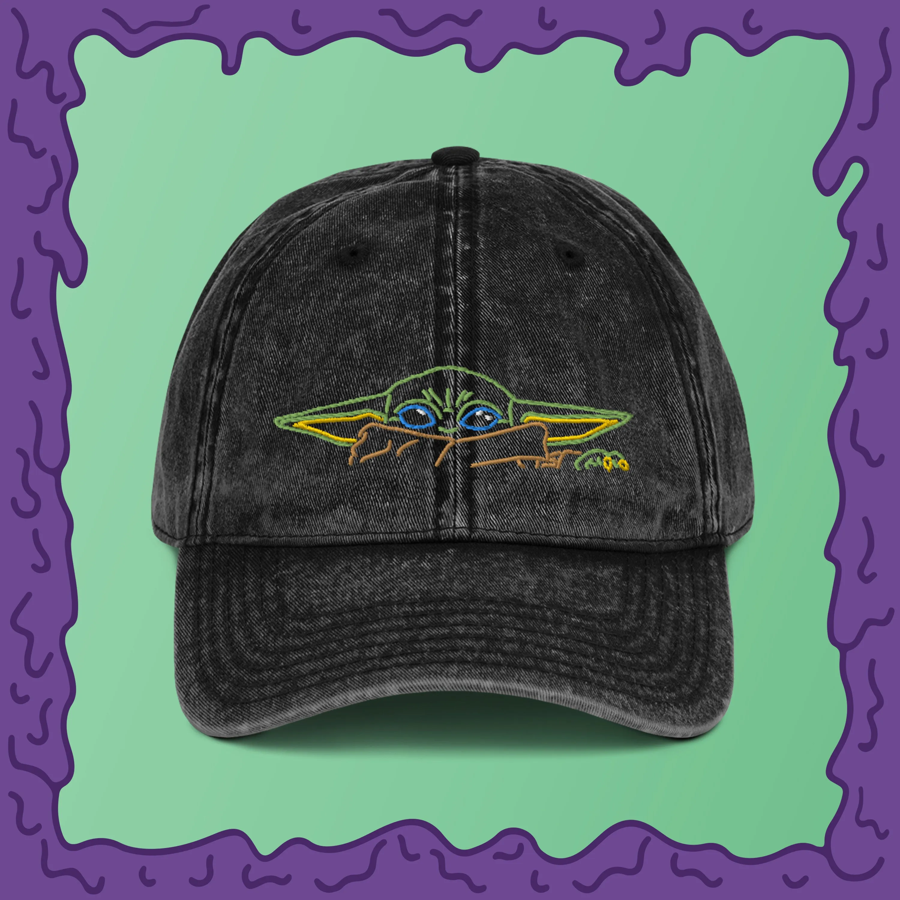Grogu aka The Child - Vintage Cotton Twill Cap