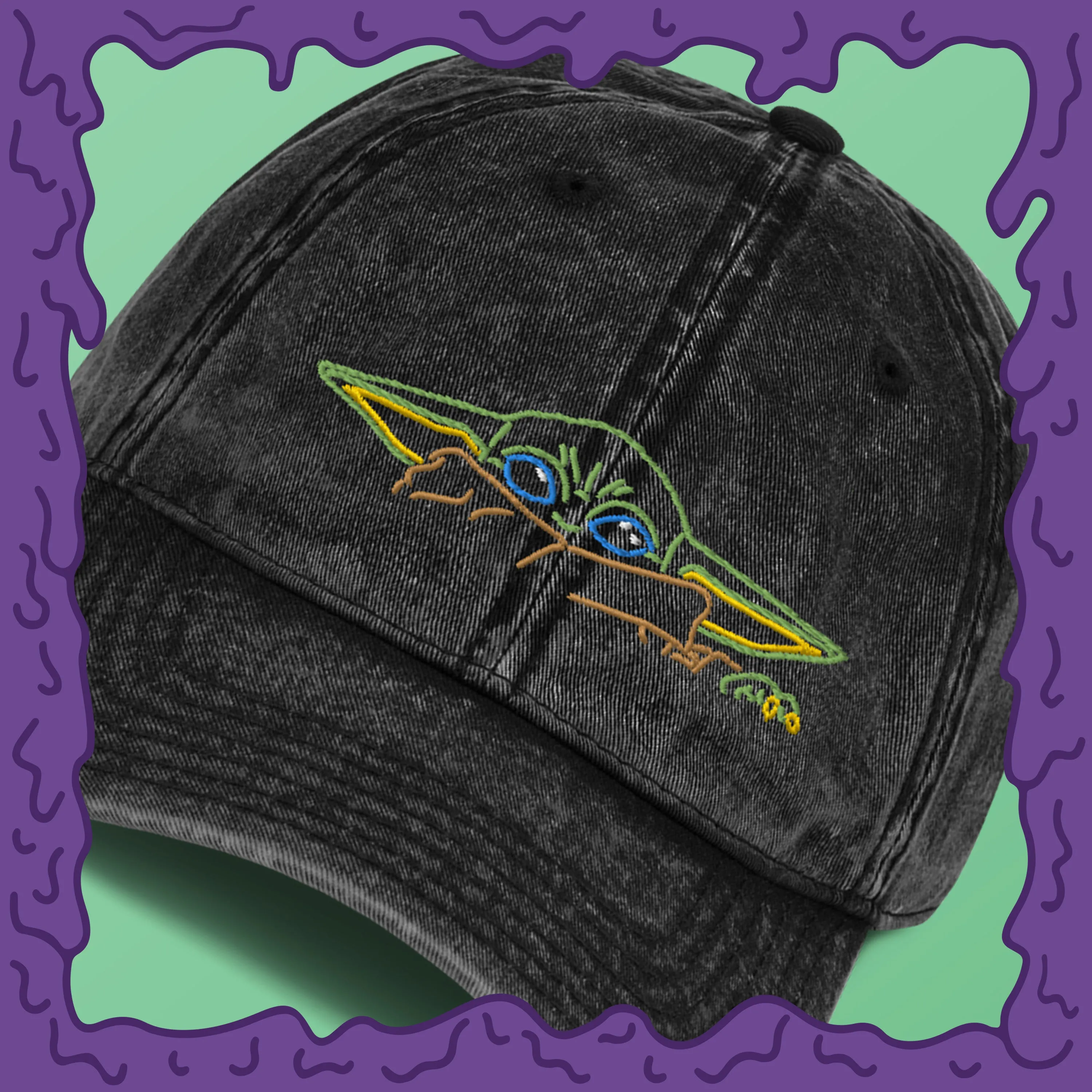 Grogu aka The Child - Vintage Cotton Twill Cap