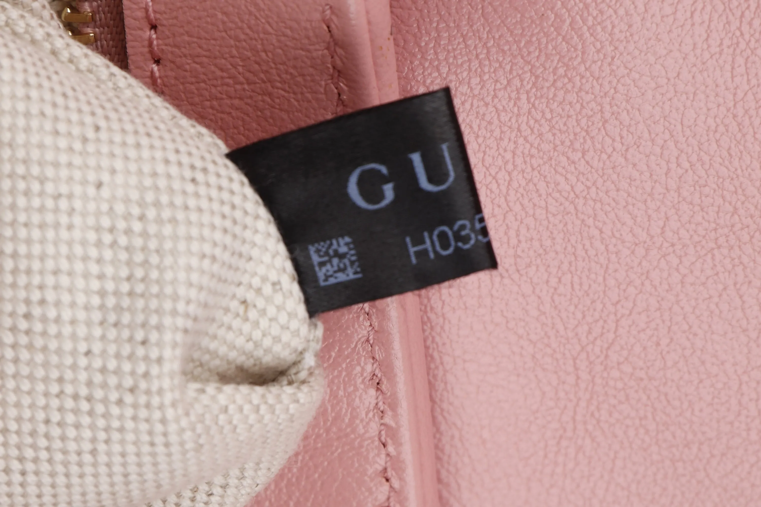 GUCCI 443497 525040 MAROON MARMONT PINK TRIM GOLD HARDWARE, WITH DUST COVER