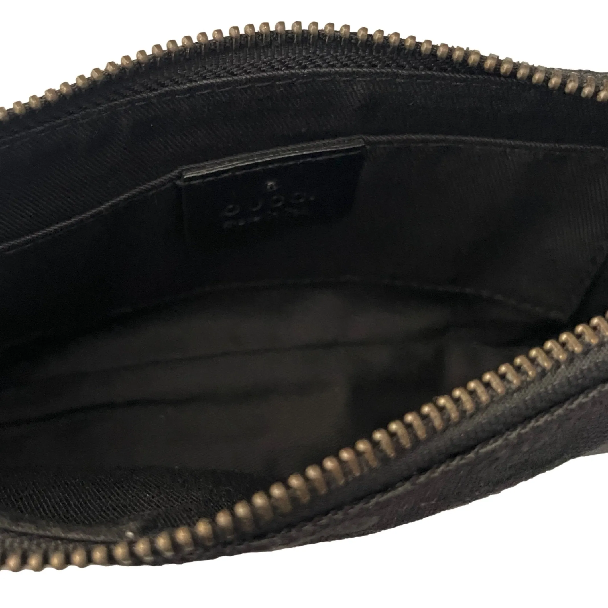Gucci Black Monogram Mini Shoulder Bag