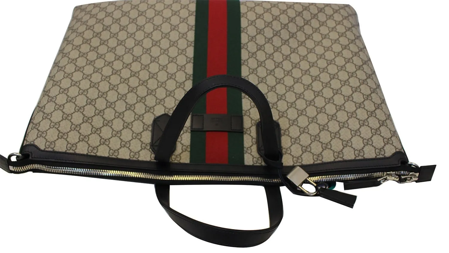 GUCCI GG Supreme Canvas Web Duffle Bag 353406