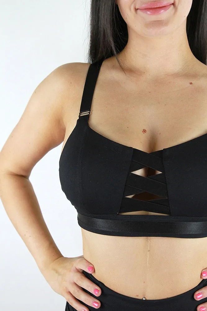 Hamilton Sports Bralette – BLACK