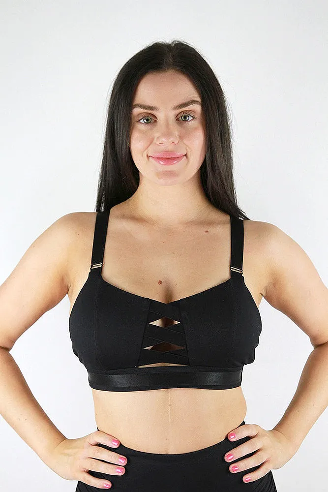 Hamilton Sports Bralette – BLACK