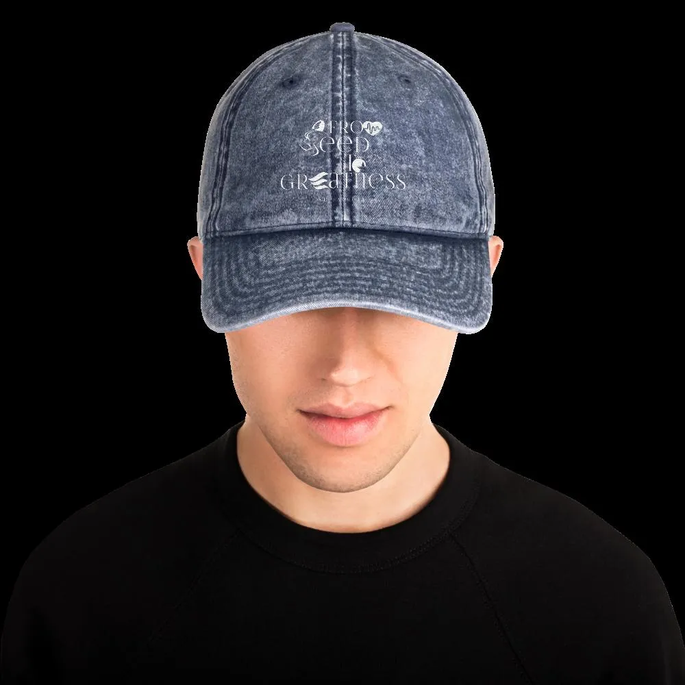 Hashtag F&F From Seed Vintage Cotton Twill Cap