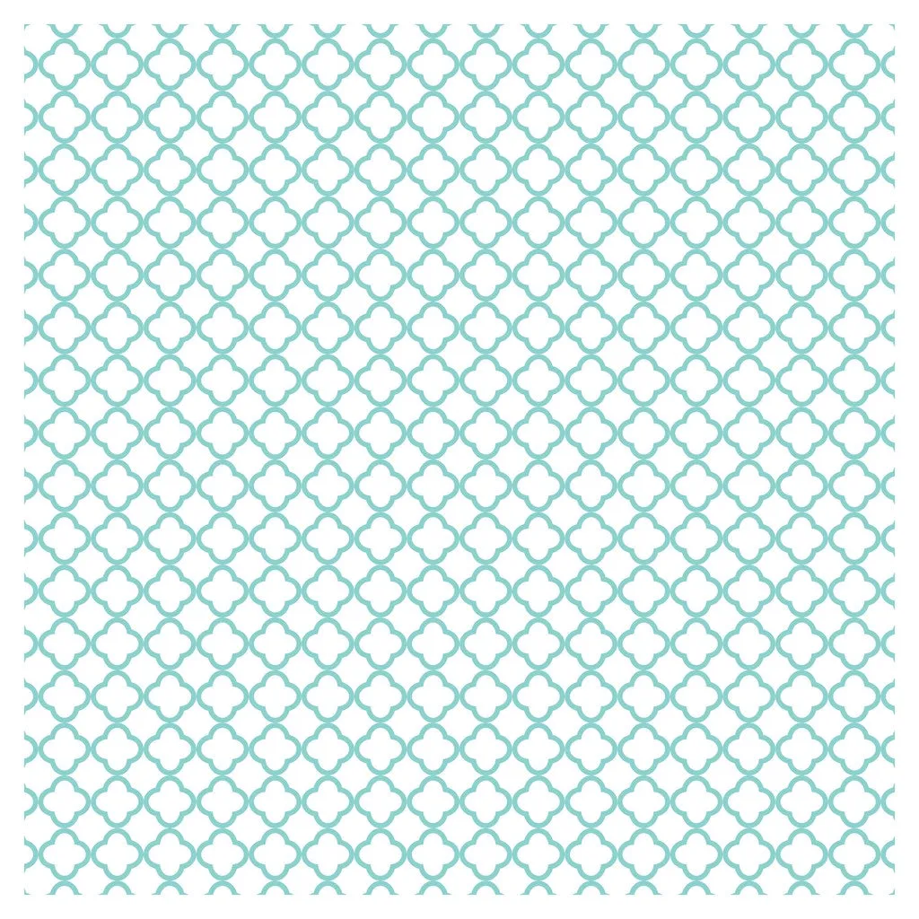 Hawaiian Prints Blue Coral Brown Adhesive Vinyl Sheet