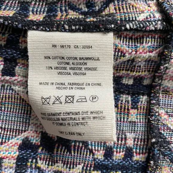 Hei Hei by Anthropologie Faifo Jacquard Tapestry Full Zip Jacket Sz 6 Bohemian