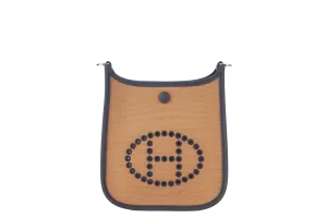 HERMES NEO EVELYN 16 STAMP W (2024) IN DUNE-CASSAS-CABAN COLOR , CANVAS AND SWIFT LEATHER WITH DUST COVER AND BOX
