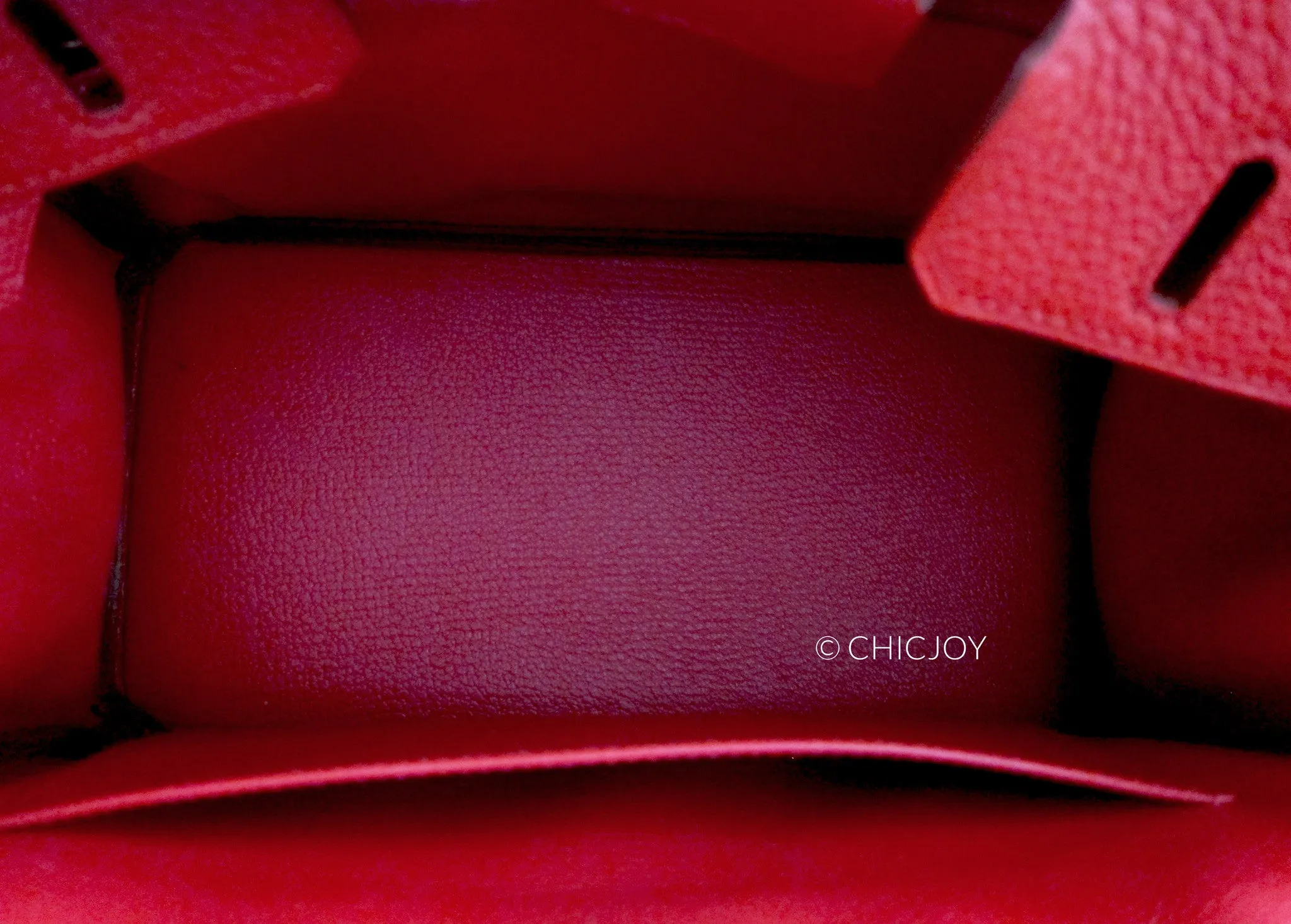 Hermes Vermillion Red 25cm Birkin PHW
