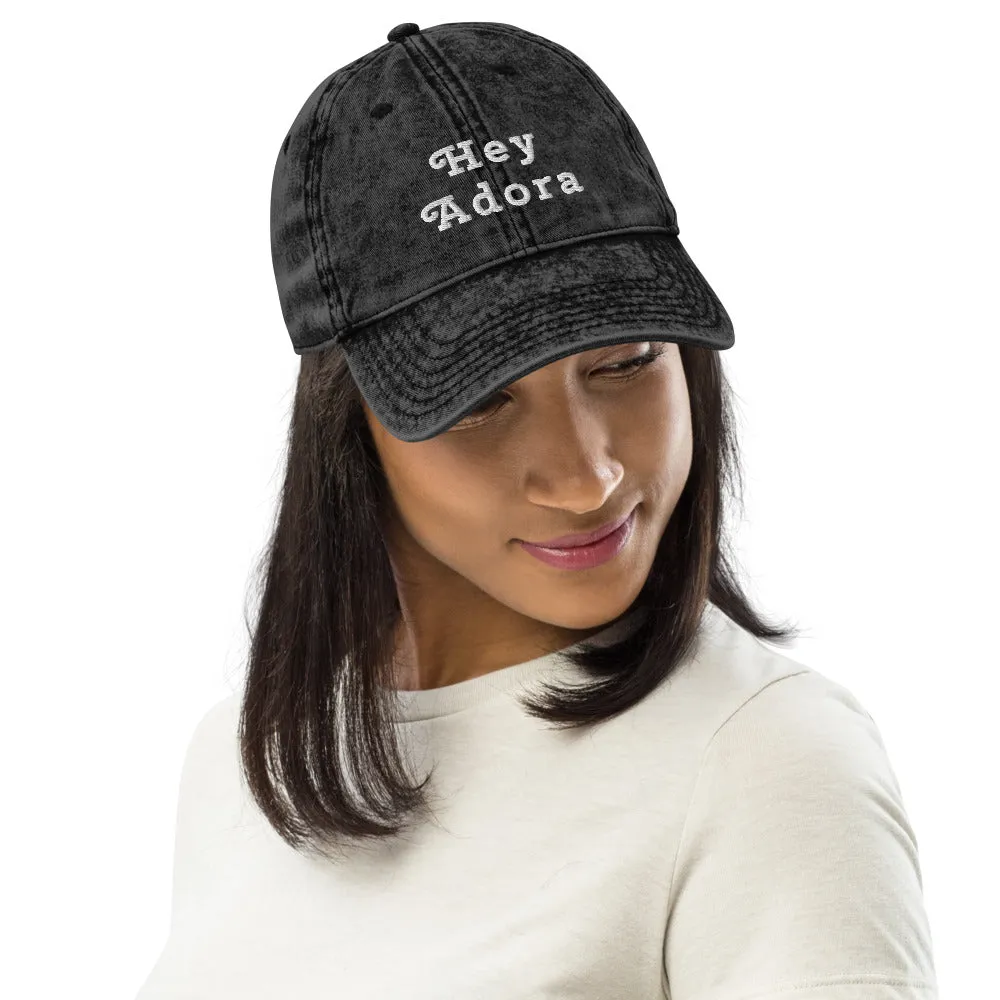 Hey Adora She Ra Hat She-Ra And The Princess of Power Catra Vintage Cotton Twill Cap