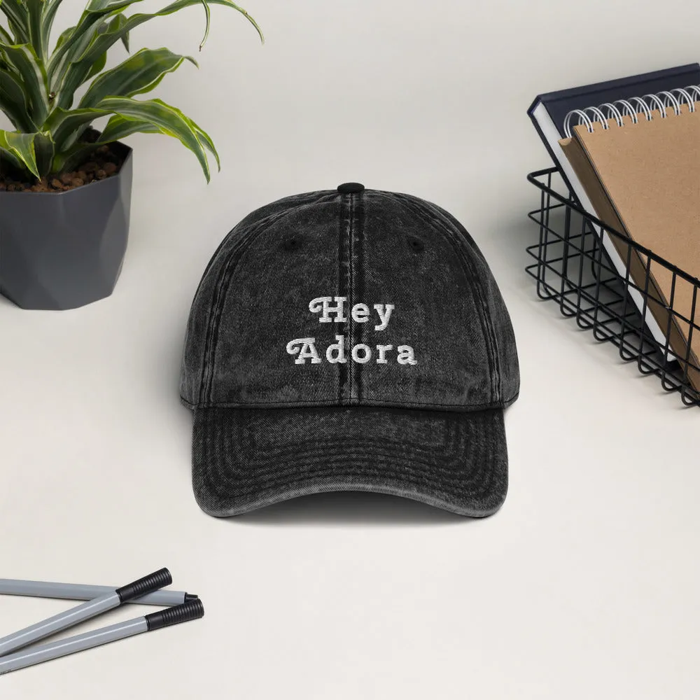Hey Adora She Ra Hat She-Ra And The Princess of Power Catra Vintage Cotton Twill Cap