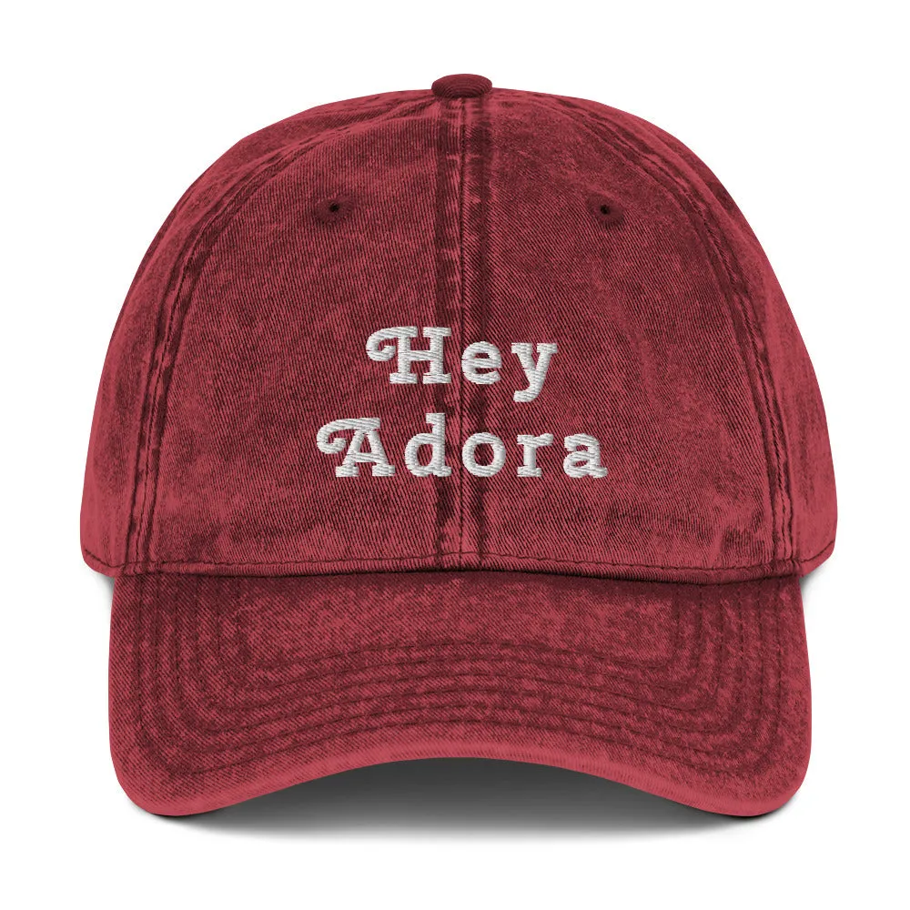 Hey Adora She Ra Hat She-Ra And The Princess of Power Catra Vintage Cotton Twill Cap