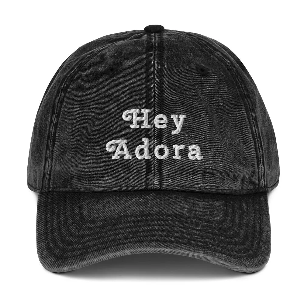 Hey Adora She Ra Hat She-Ra And The Princess of Power Catra Vintage Cotton Twill Cap