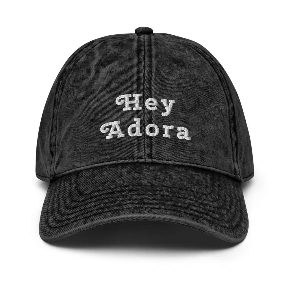 Hey Adora She Ra Hat She-Ra And The Princess of Power Catra Vintage Cotton Twill Cap