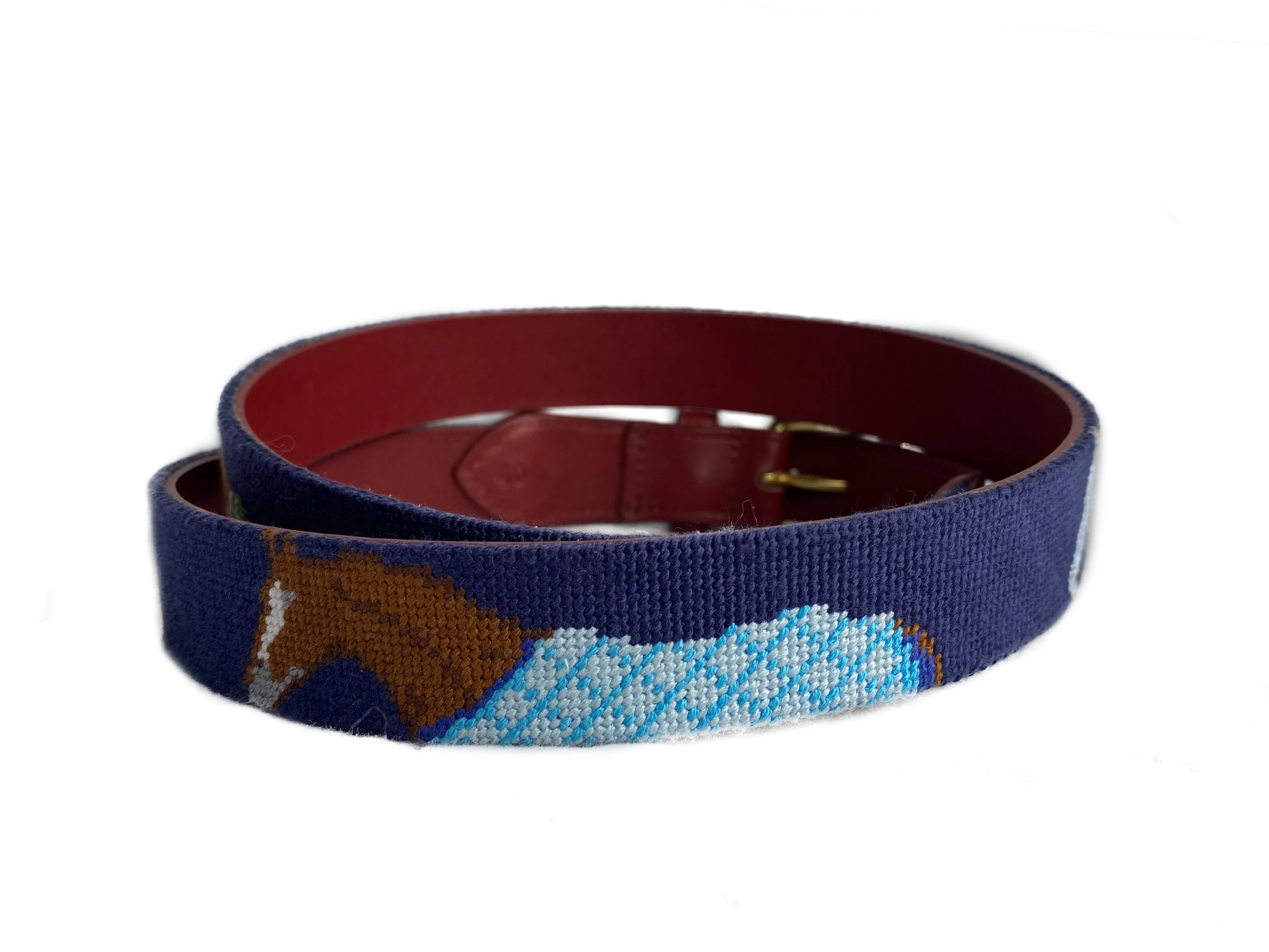 HORSE NEEDLEPOINT BELT™