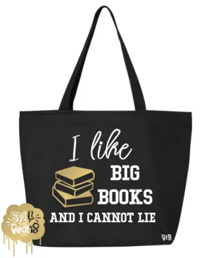I Like Big Books Canvas Bag