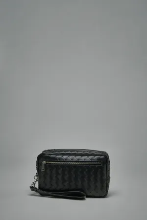 Intrecciato Pouch With Wristlet