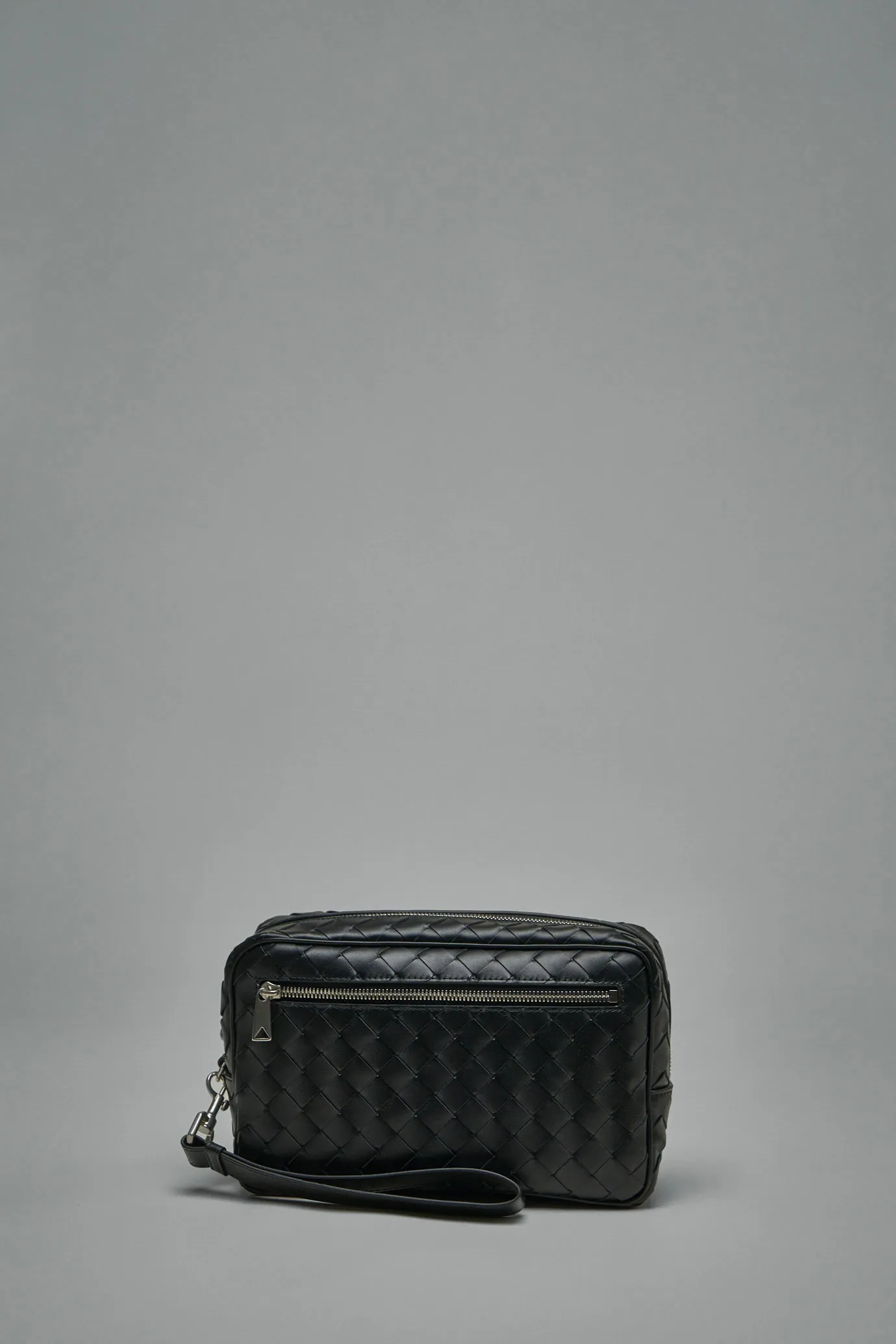 Intrecciato Pouch With Wristlet