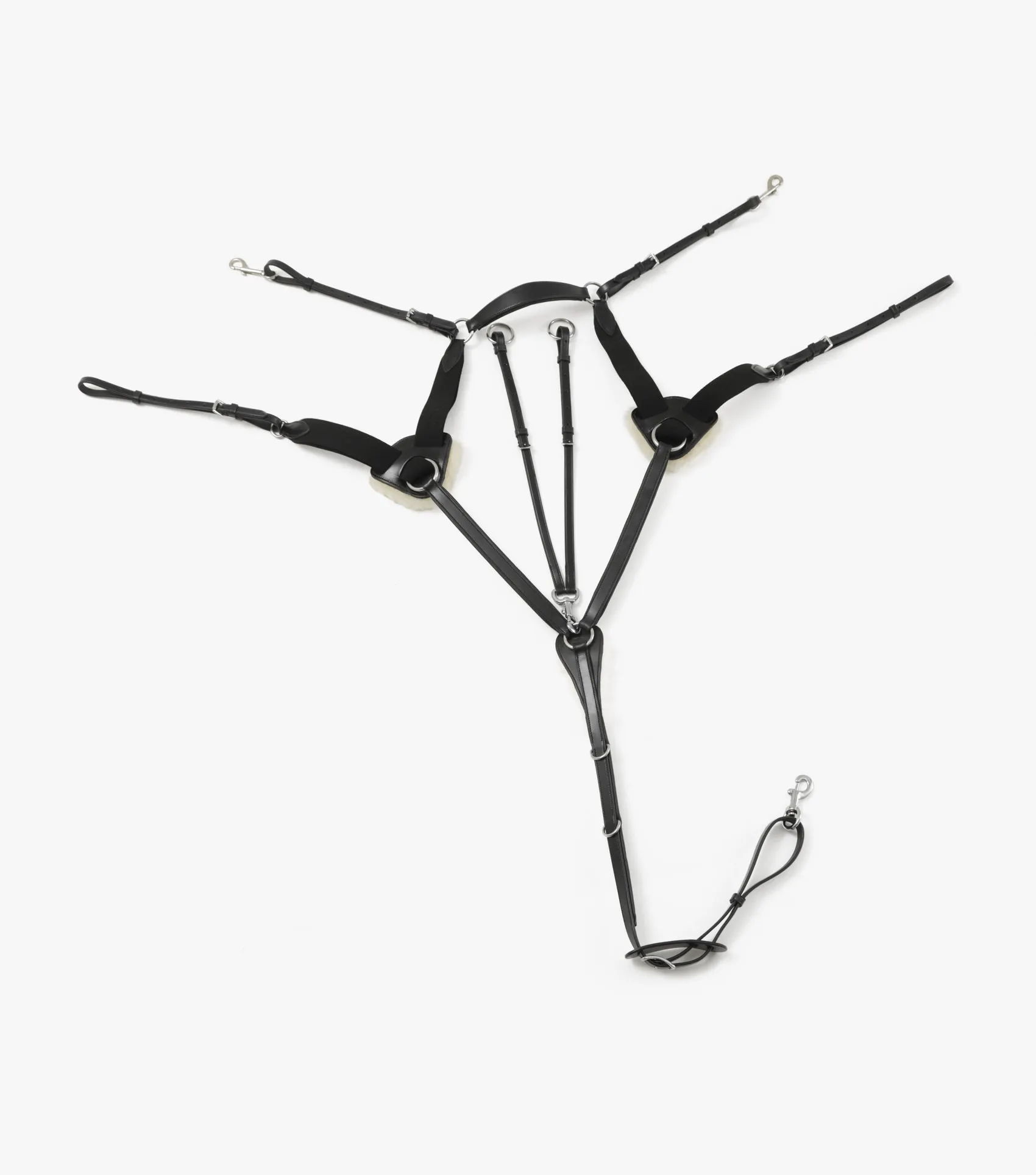 Invorio 5 Point Breastplate Black