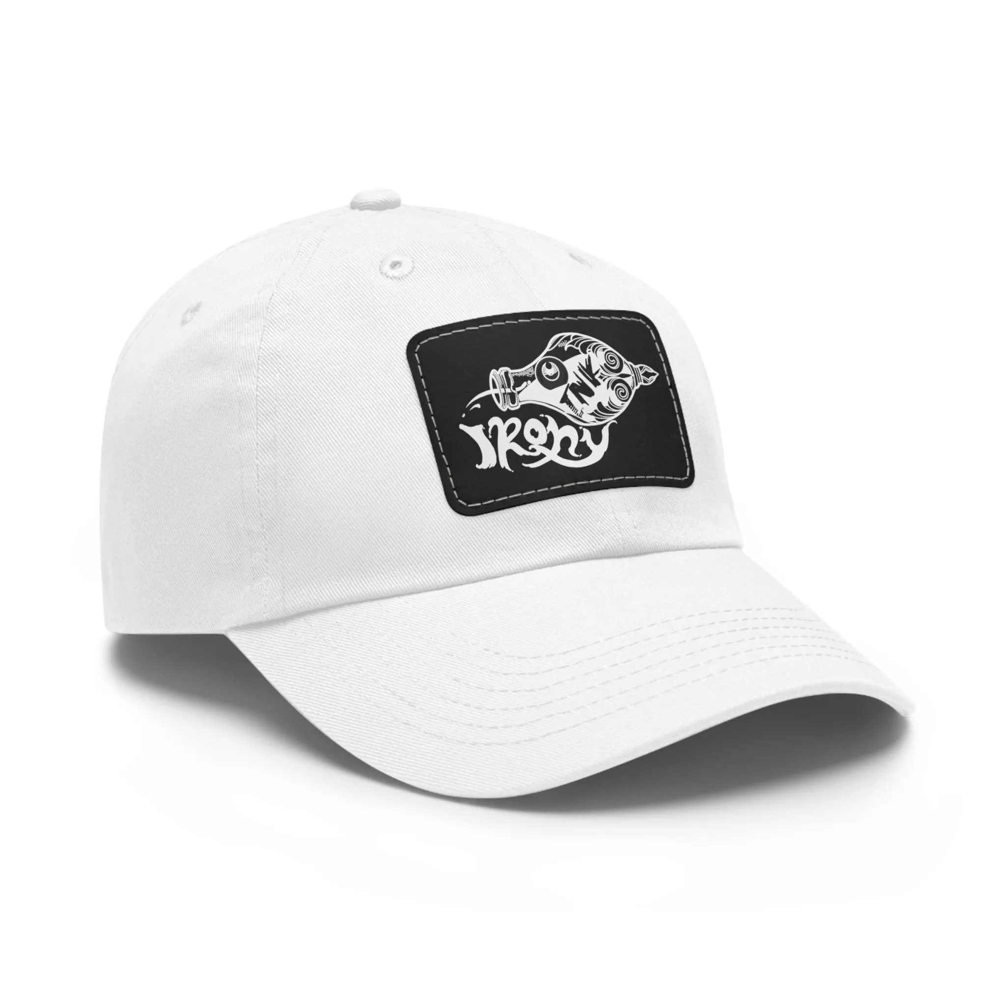 Irony and Ink - Leather Patch Hat