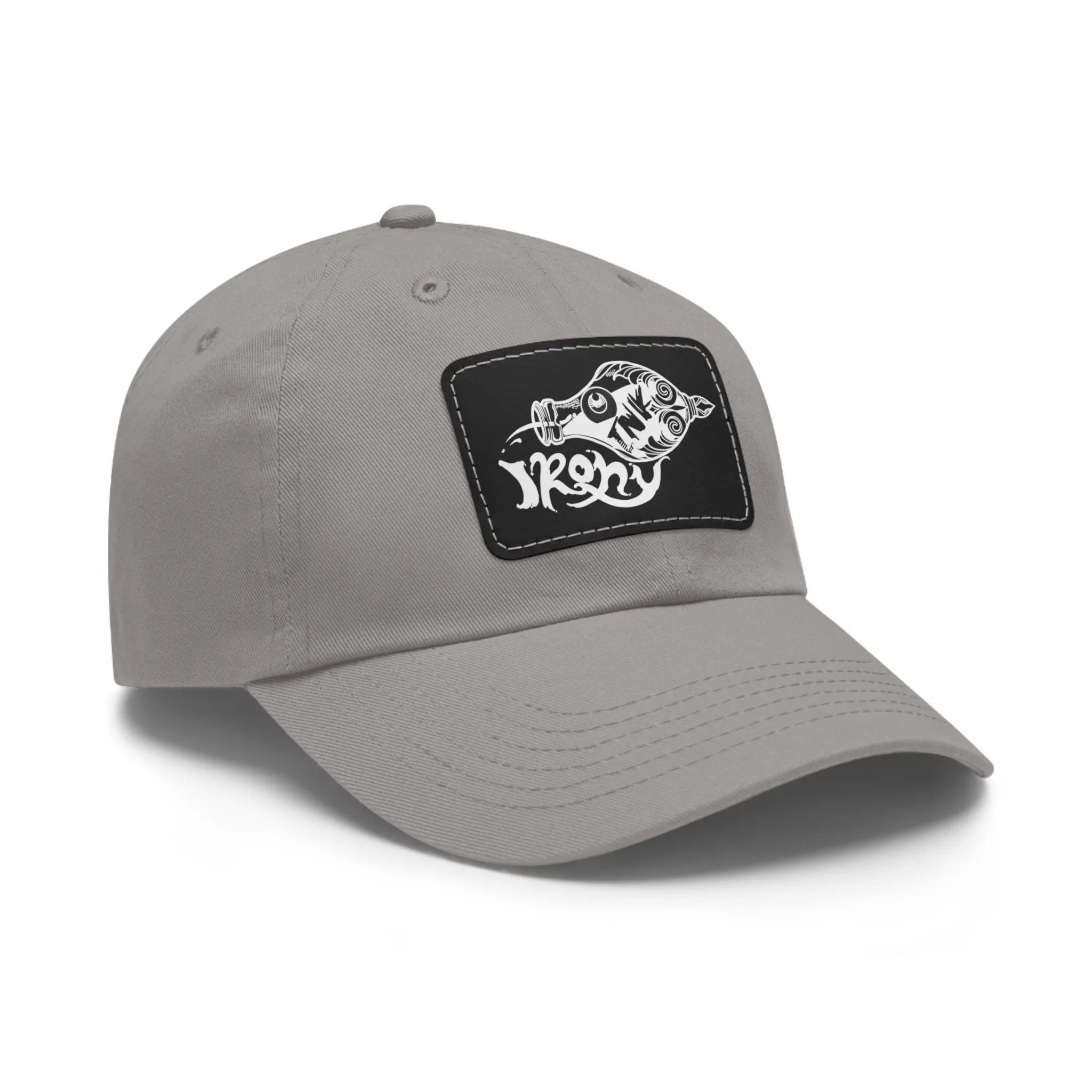 Irony and Ink - Leather Patch Hat