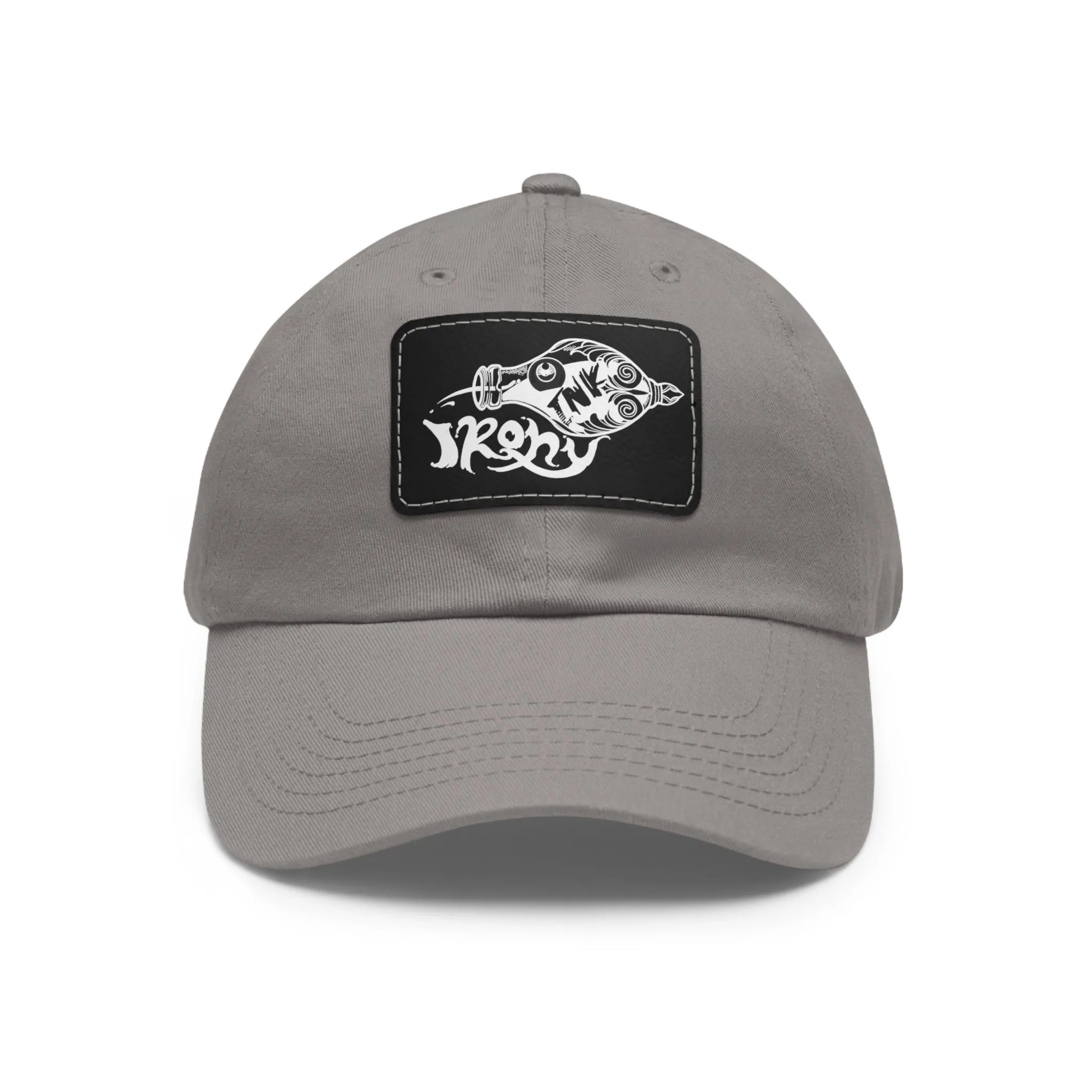 Irony and Ink - Leather Patch Hat