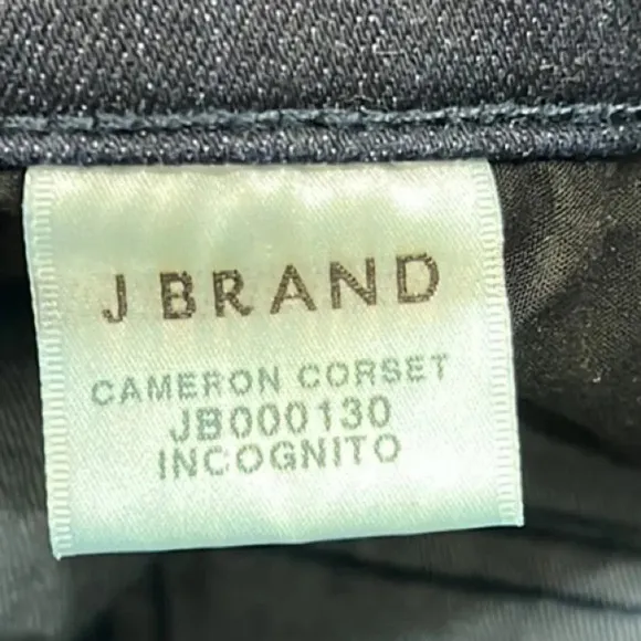 J Brand Incognito Women’s 31 Cameron Corset High Rise Bootcut Jean