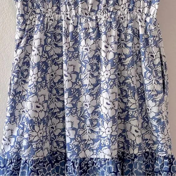 J Crew Factory NWT Mini Dress with Ruffle Sleeves Size 14 in Calas Block Mix